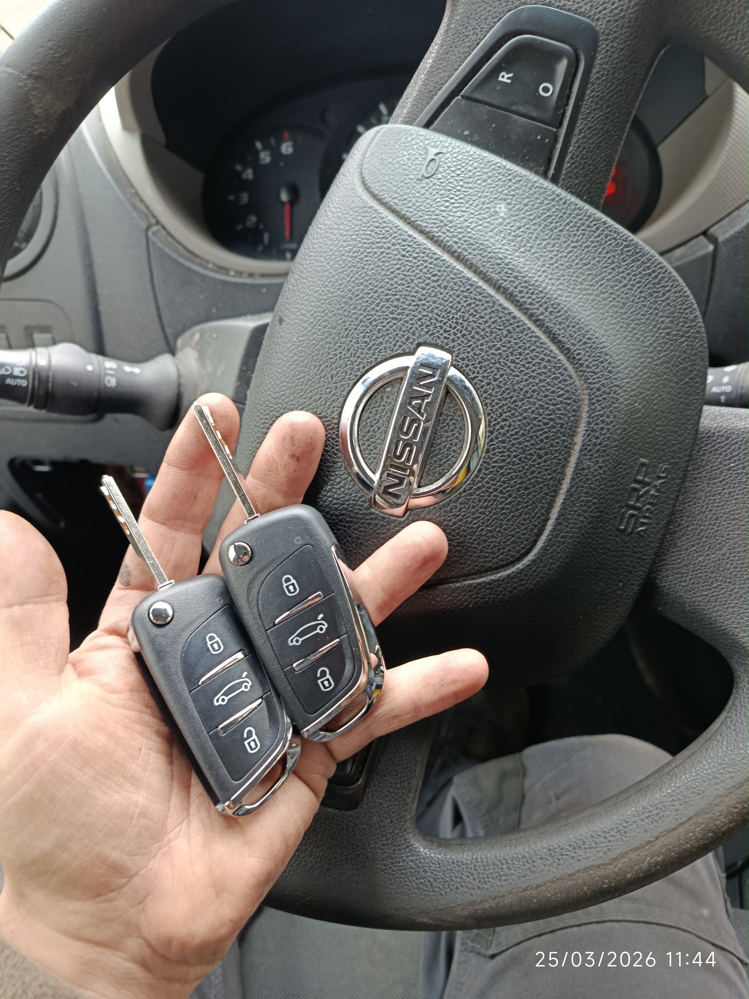 Perte totale sur un Nissan NV400